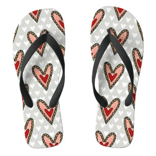 Chanclas Calzado de playa Flip Flops de Love Heart