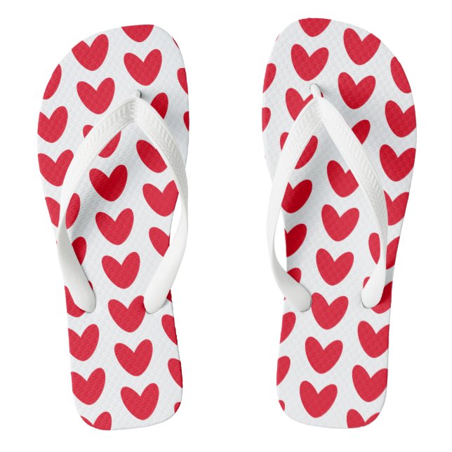 Chanclas Calzado de playa Flip Flops de Love Heart (Plantilla)