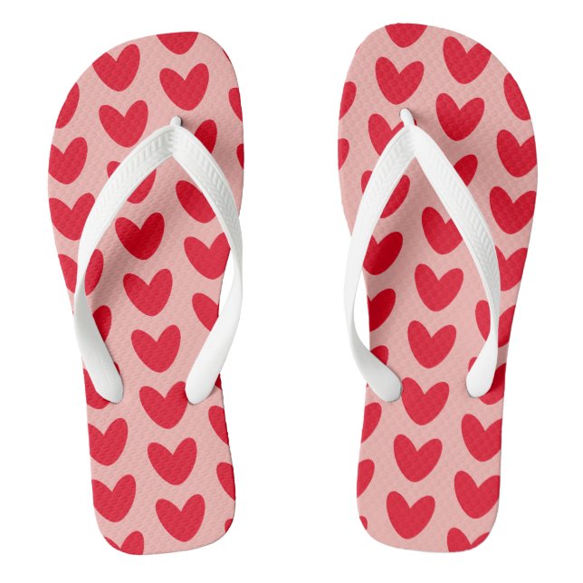 Chanclas Calzado de playa Flip Flops de Love Heart (Plantilla)