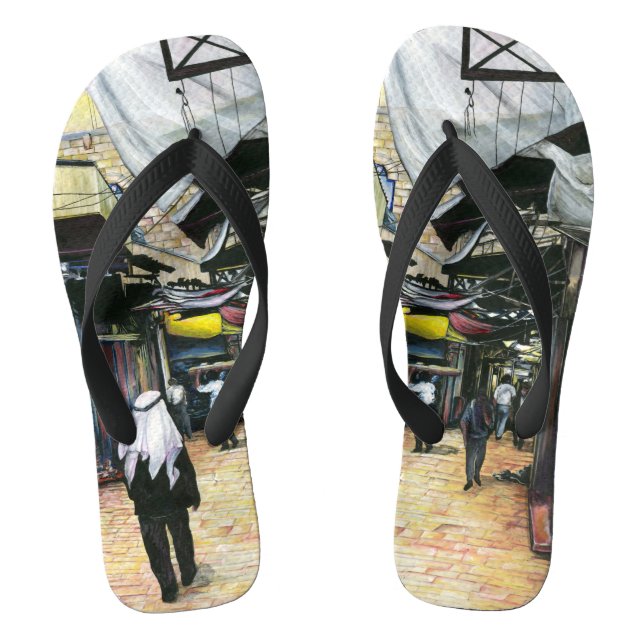 Chanclas Caminar a casa a través de la antigüedad, Jerusalé (Plantilla)