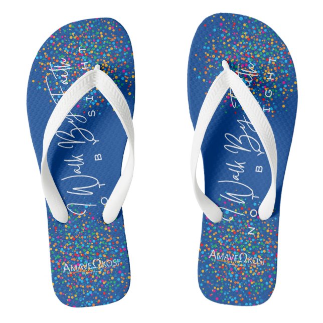 Chanclas Camino por la fe: Flip Flops (Plantilla)