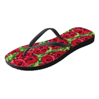 Chanclas Camino Rojo Camino Flor Garland