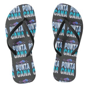 Chanclas Camiseta de verano de Punta Cana en juego