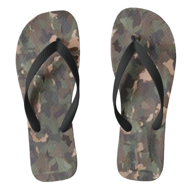 Chanclas camo (Plantilla)