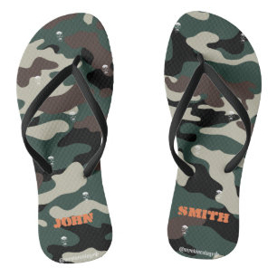 Chanclas Camo de cráneo