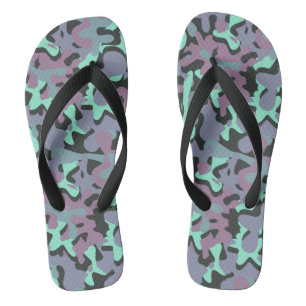 Chanclas Camo de firma para congelar