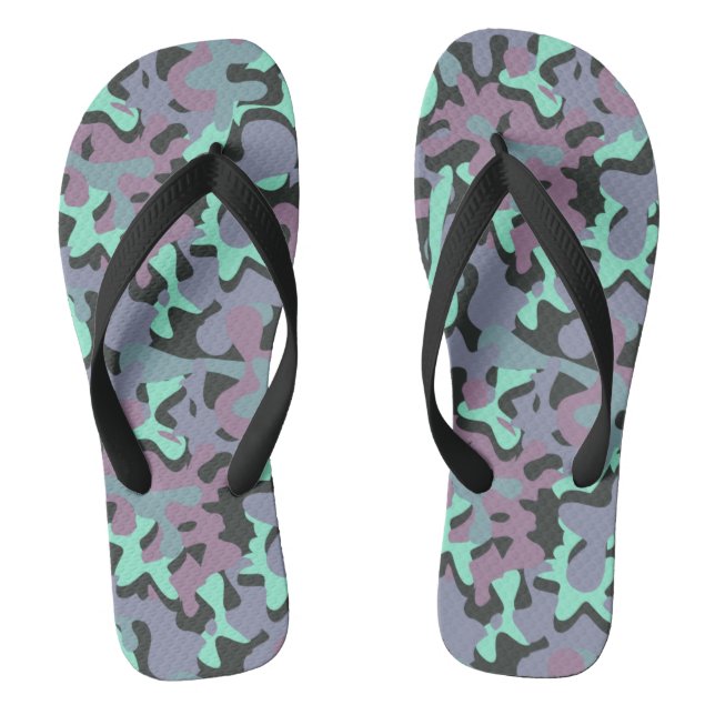 Chanclas Camo de firma para congelar (Plantilla)