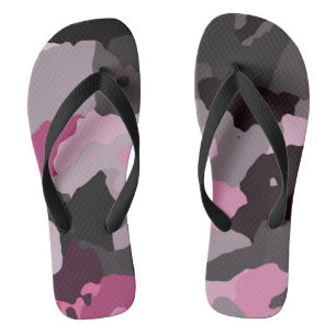 Chanclas camo rosa