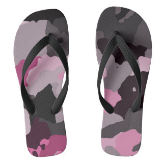 Chanclas camo rosa