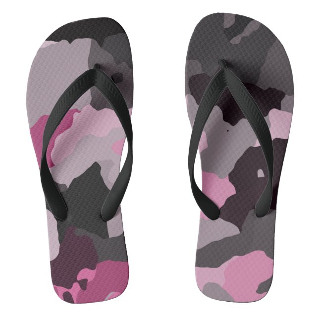 Chanclas camo rosa (Plantilla)