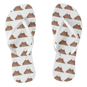 Chanclas Campamento al aire libre de montañas de pico de mo