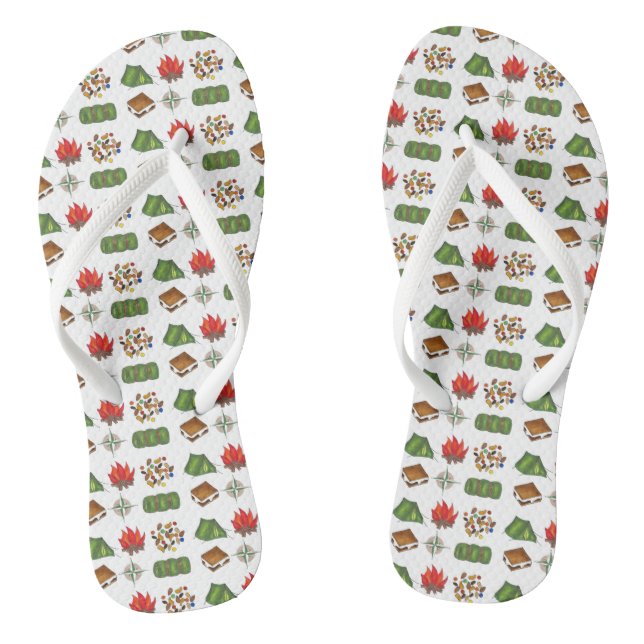 Chanclas Campamento de Verano Camping Flip Flops (Plantilla)