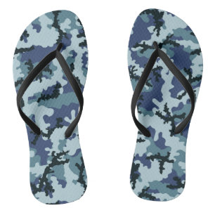 Chanclas Camuflaje naval