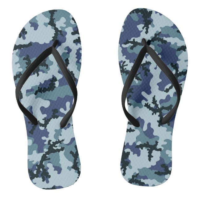 Chanclas Camuflaje naval (Plantilla)