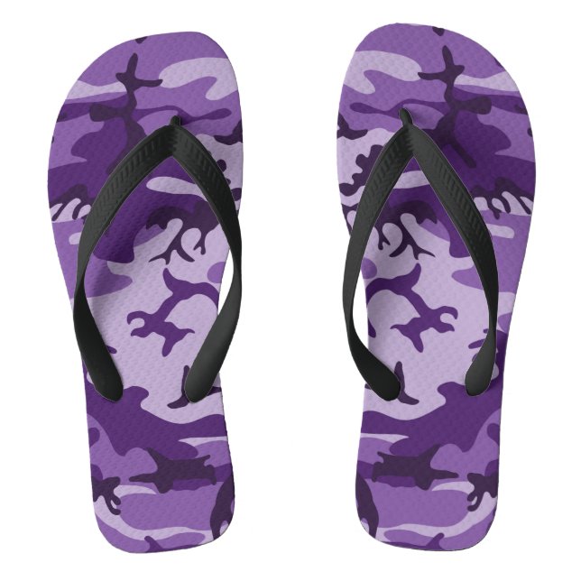 Chanclas Camuflaje púrpura, militar, ejército (Plantilla)
