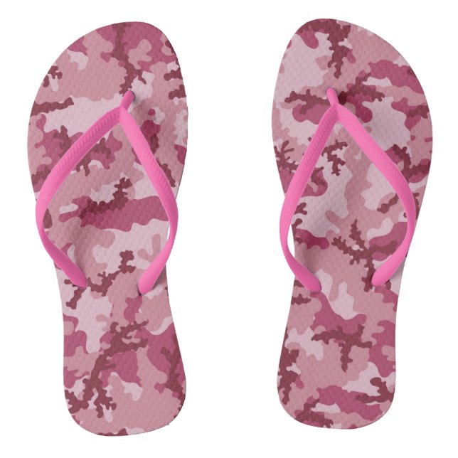 Chanclas Camuflaje rosa (Plantilla)