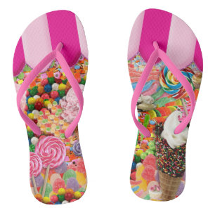 Chanclas Candy Super Sweet Ice Cream Funny