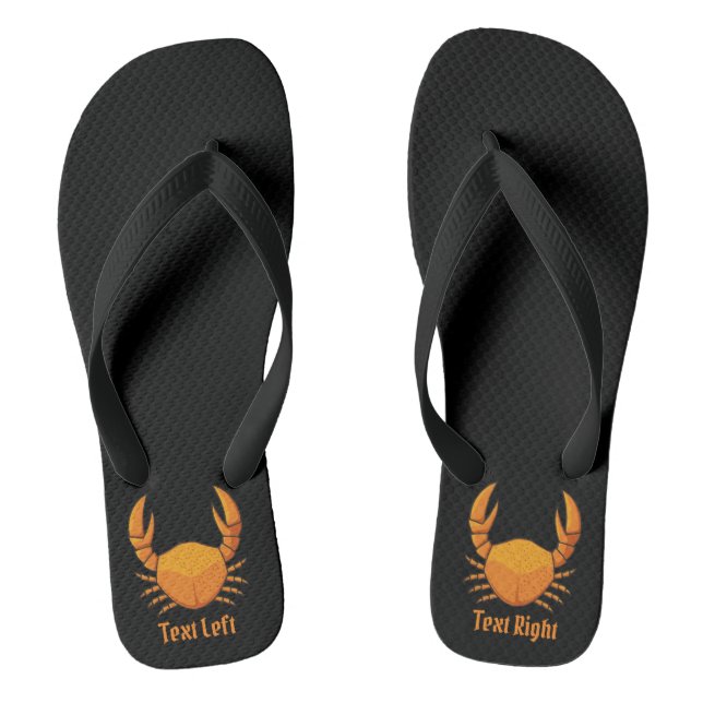 Chanclas Cangrejo naranja (Plantilla)