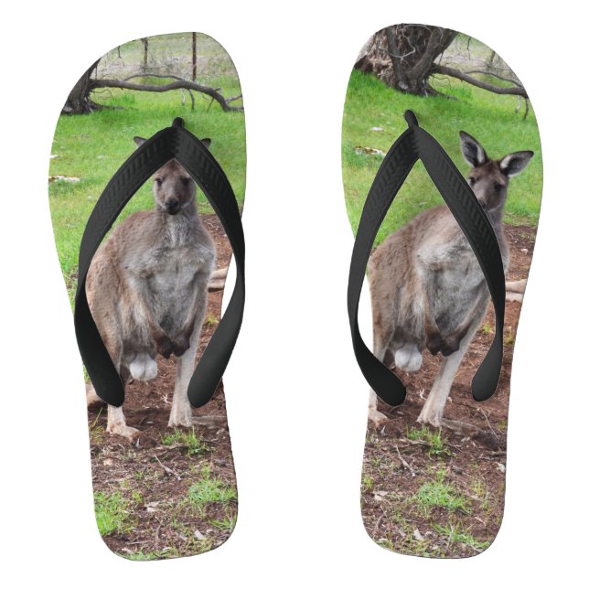 Chanclas Canguro australiano masculino, flops volcánicos (Plantilla)