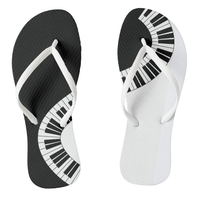 Chanclas Cantante musical de Piano Keyboard Music Teacher (Plantilla)