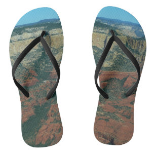Chanclas Capas de rocas rojas en Sedona Arizona