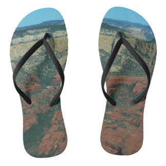 Chanclas Capas de rocas rojas en Sedona Arizona