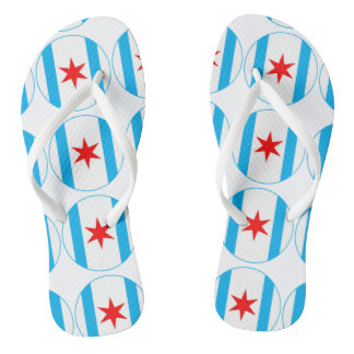 Chanclas Capitan Chicago Shield Flip Flags