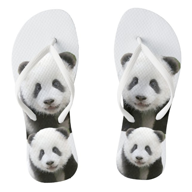 Chanclas Cara de la panda (Plantilla)