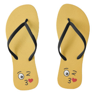 Chanclas Cara lanzando un beso