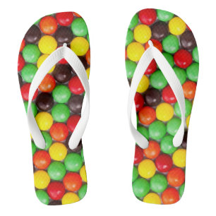 Chanclas Caramelos coloridos