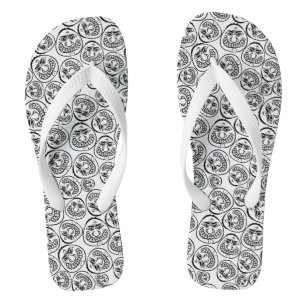 Chanclas Caras Caprichosas: Dibujos Animados Divertidos en 