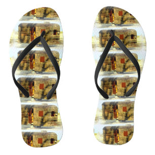 Chanclas Caravana de madera clásica de época