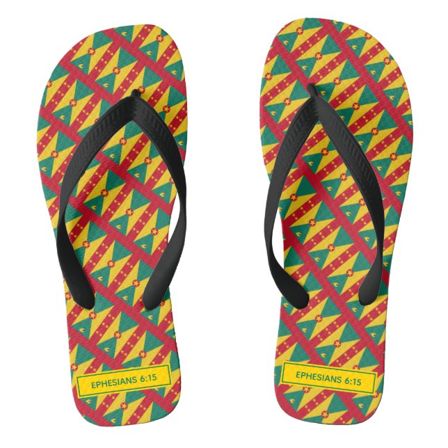 Chanclas Carnaval de las Escrituras de Personalizado Patrió (Plantilla)