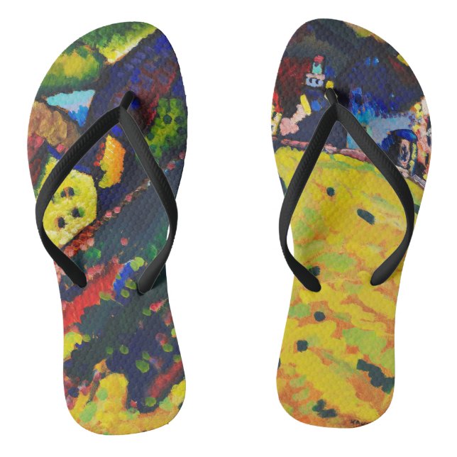 Chanclas Casas Wassily Kandinsky en Murnau. Expressionismo (Plantilla)