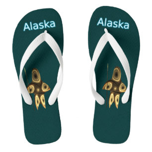 Chanclas Cazador inuit fractal - Alaska