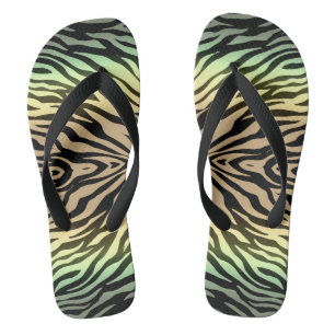 Chanclas Cebras en el bosque