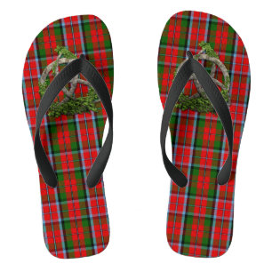 Chanclas Céltico Trinity Knot Y Clan MacNaughton Tartán