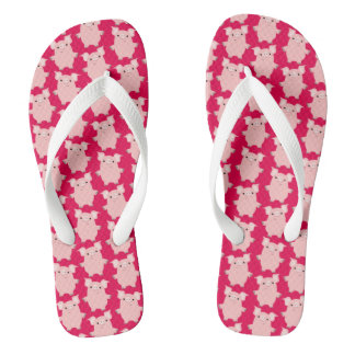 Chanclas Cerdos Personalizados inquisitivos y cortos