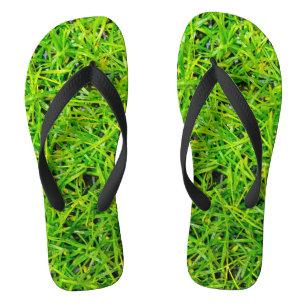 Chanclas Césped vibrante esmeralda verde