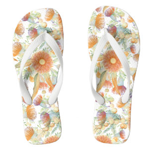 Chanclas Chanuscado Acacia y Floraciones de Eucalipto Chanc