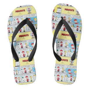 Chanclas Charlie Brown   Bola de cristal con nieve