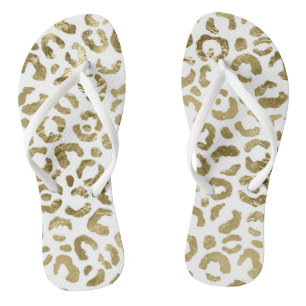 Chanclas Cheetah de oro