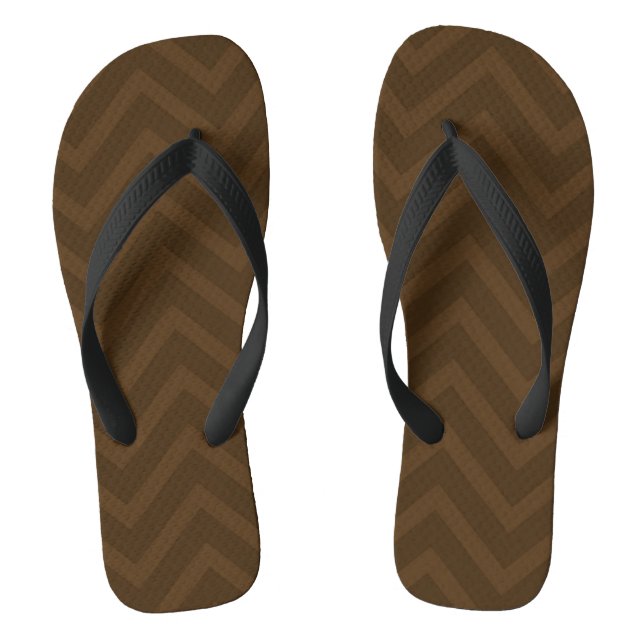 Chanclas Chevron Brown (Plantilla)