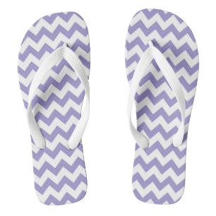 Chanclas Chevron Pattern Flip Flops