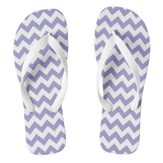 Chanclas Chevron Pattern Flip Flops