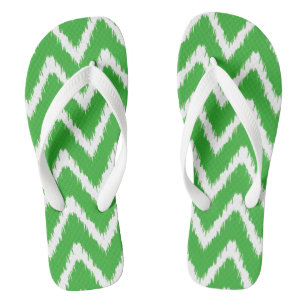 Chanclas Chevrons de algodón Lime Southern