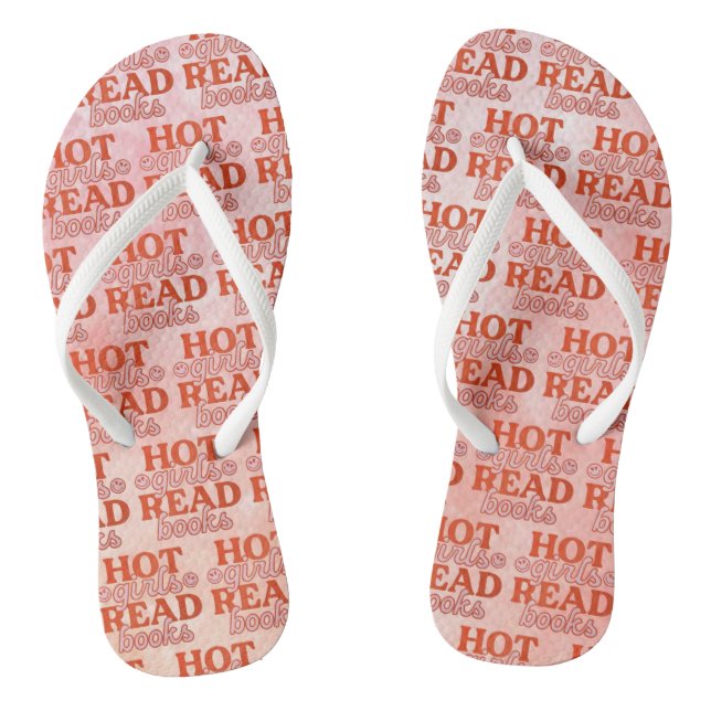 Chanclas Chicas Calientes Leen Libros (Plantilla)