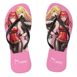 Chanclas Chicas Cuadros Anime Thunder_Cove