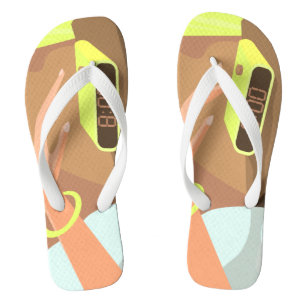 Chanclas Chicas presionando con la mano el botón de sondeo