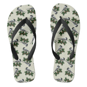 Chanclas Chickadees Flip Flops
